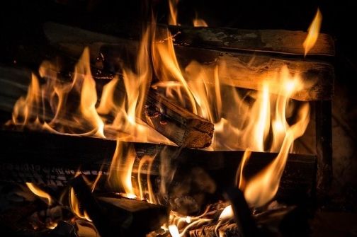 wood burning hot temperature