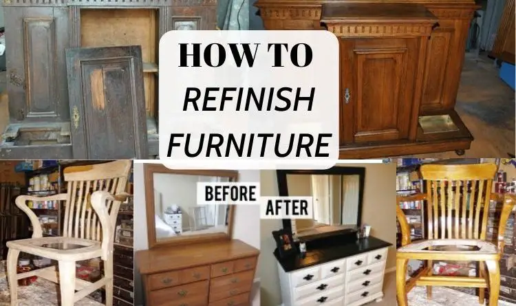 how to refinish furniture