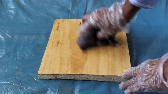 bleach wood step by step