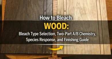 How to Bleach Wood Bleach Type Selection, Two-Part AB Chemistry, Species Response, and Finishing Guide