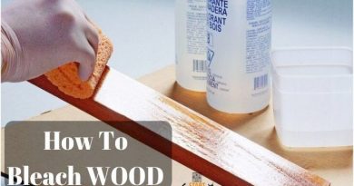 how to bleach wood