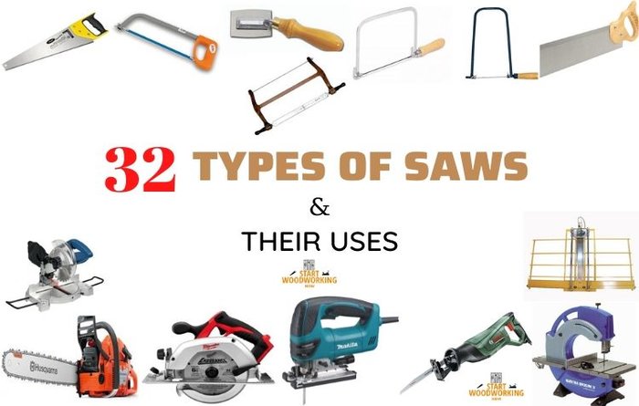 types of saws and their uses