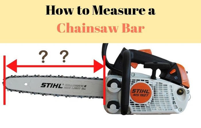 Measure a Chainsaw Bar