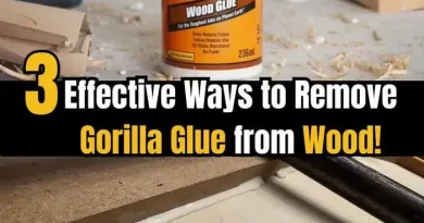 Remove Gorilla Glue from Wood: 3 Quick and Effective Ways!