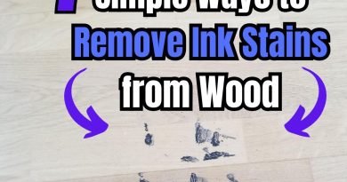 Simple Ways to Remove Ink Stains from Wood Surfaces