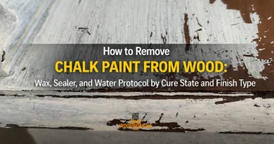How to Remove Chalk Paint from Wood Wax, Sealer, and Water Protocol by Cure State and Finish Type
