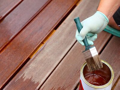 how to treat wood with glaze