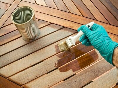 how to treat wood with oil