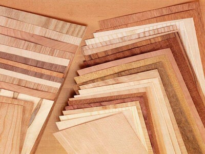 types of wood veneer