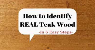how to identify real teak wood