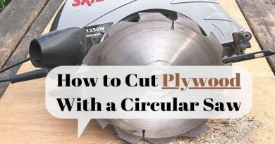 how to cut plywood with a circular saw