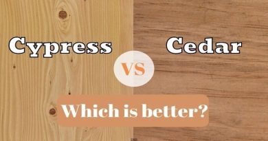 Cypress wood vs Cedar wood