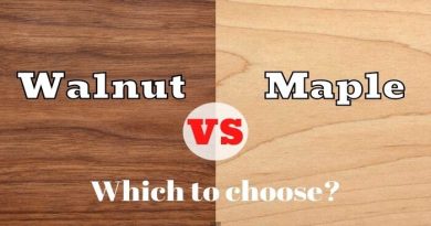 Maple Wood vs Walnut Wood