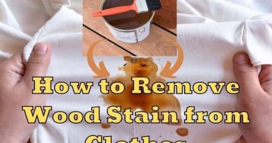 How To Remove Wood Stain From Clothes