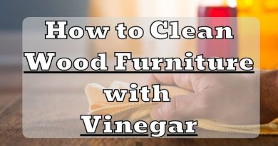How to Clean Wood Furniture with Vinegar