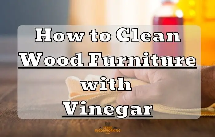 vinegar spray to clean wood kitchen table