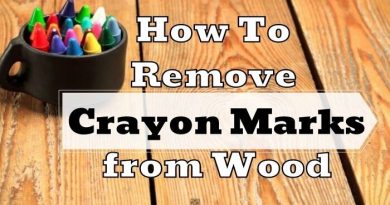 How to Remove Crayon Marks from Wood