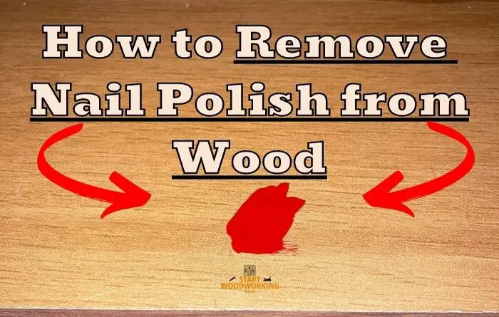 How to remove nail polish from wood floor - YouTube