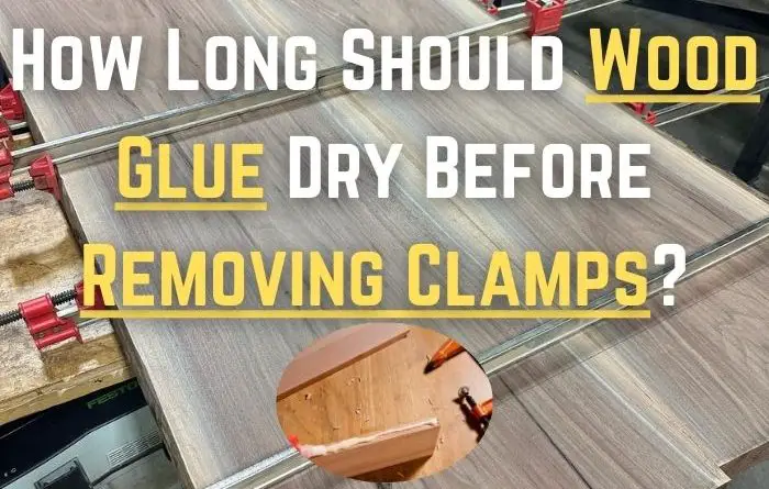 How Long Should Wood Glue Dry Before Removing Clamps