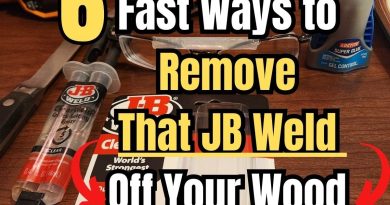 Remove JB Weld from Wood