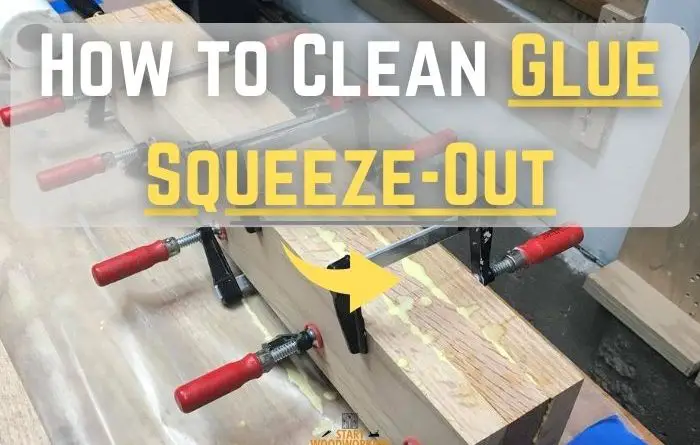 How to Clean Glue Squeeze-Out