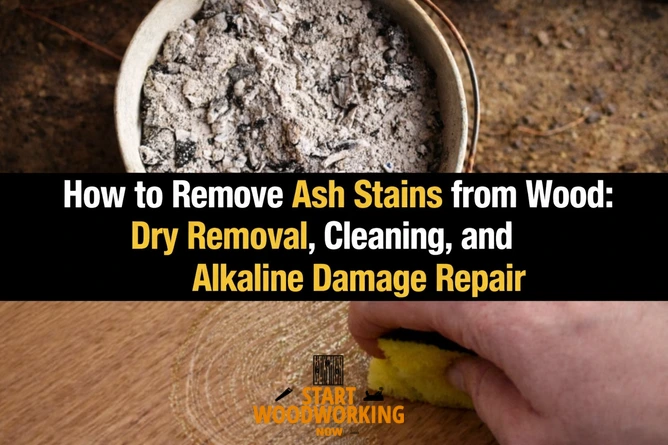 There are steps described on how Remove Ash Stains from Wood Surfaces