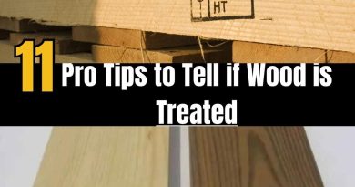 Steps to identify if wood is treated