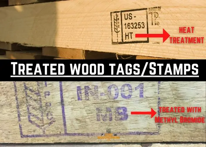 stamp identification of treated wood by Start Woodworking Now