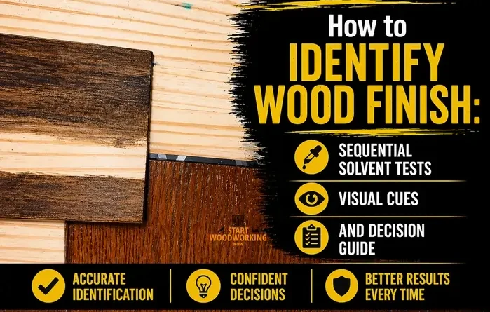 How to Identify Wood Finish Sequential Solvent Tests, Visual Cues, and Decision Guide