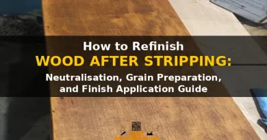 How to Refinish Wood After Stripping Neutralisation, Grain Preparation, and Finish Application Guide