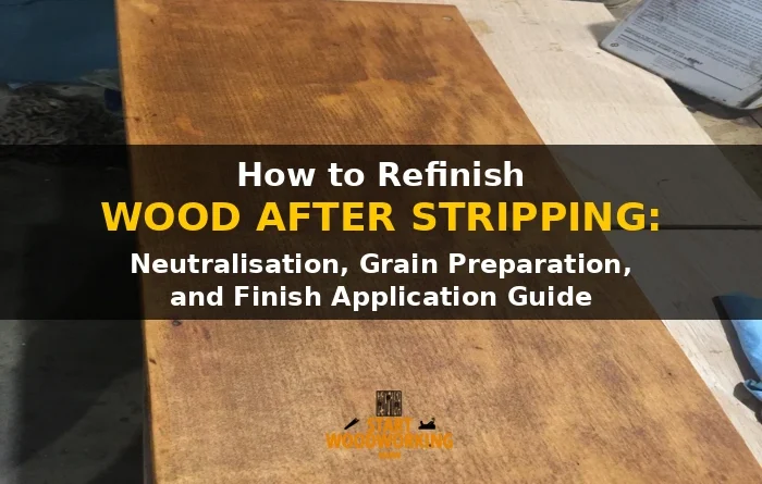 How to Refinish Wood After Stripping Neutralisation, Grain Preparation, and Finish Application Guide