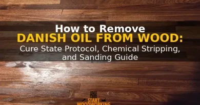 How to Remove Danish Oil from Wood Cure State Protocol, Chemical Stripping, and Sanding Guide
