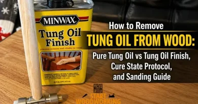 How to Remove Tung Oil from Wood Pure Tung Oil vs Tung Oil Finish, Cure State Protocol, and Sanding Guide