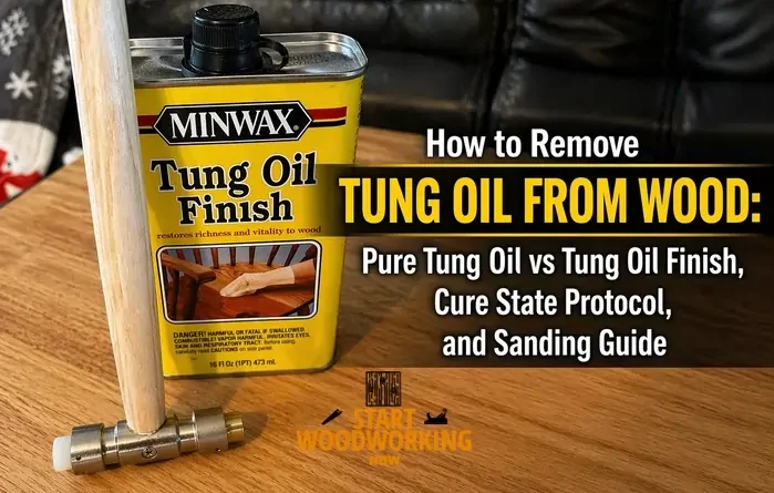 How to Remove Tung Oil from Wood Pure Tung Oil vs Tung Oil Finish, Cure State Protocol, and Sanding Guide