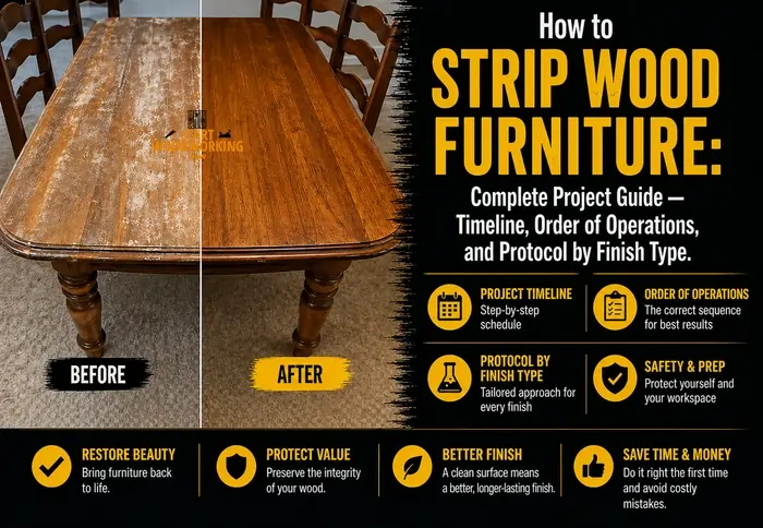 How to Strip Wood Furniture: Complete Project Guide — Timeline, Order ...
