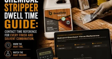 Chemical Stripper Dwell Time Guide Contact Time Reference for Every Finish and Solvent Combination