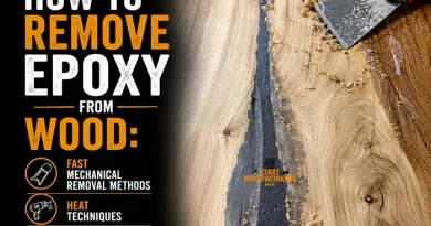 How to Remove Epoxy from Wood Mechanical Removal Methods, Heat & Sanding Techniques