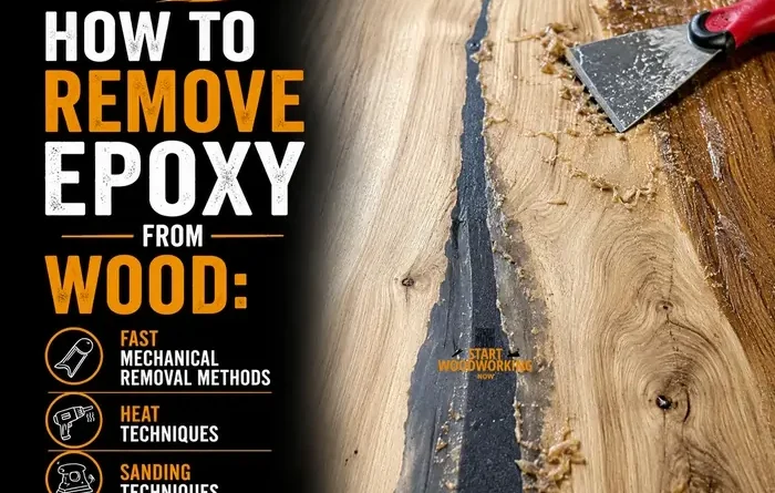 How to Remove Epoxy from Wood Mechanical Removal Methods, Heat & Sanding Techniques
