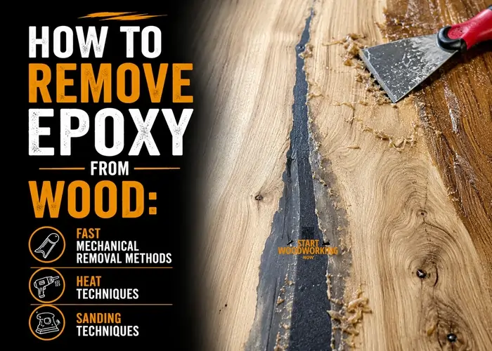 How to Remove Epoxy from Wood Mechanical Removal Methods, Heat & Sanding Techniques