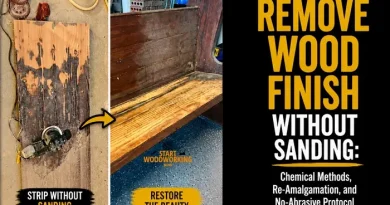 How to Remove Wood Finish Without Sanding Chemical Methods, Re-Amalgamation, and No-Abrasive Protocol by Finish Type