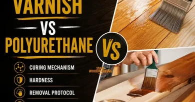 Varnish vs Polyurethane Curing Mechanism, Hardness, Removal Protocol, and When to Use Each