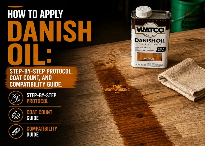 How to Apply Danish Oil Step-by-Step Protocol, Coat Count, and Compatibility Guide